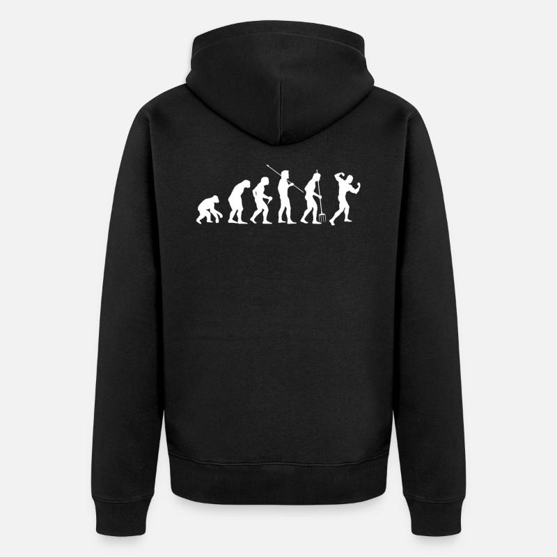Evolution Sport Gym - Veste à capuche bio Premium Unisexe - noir