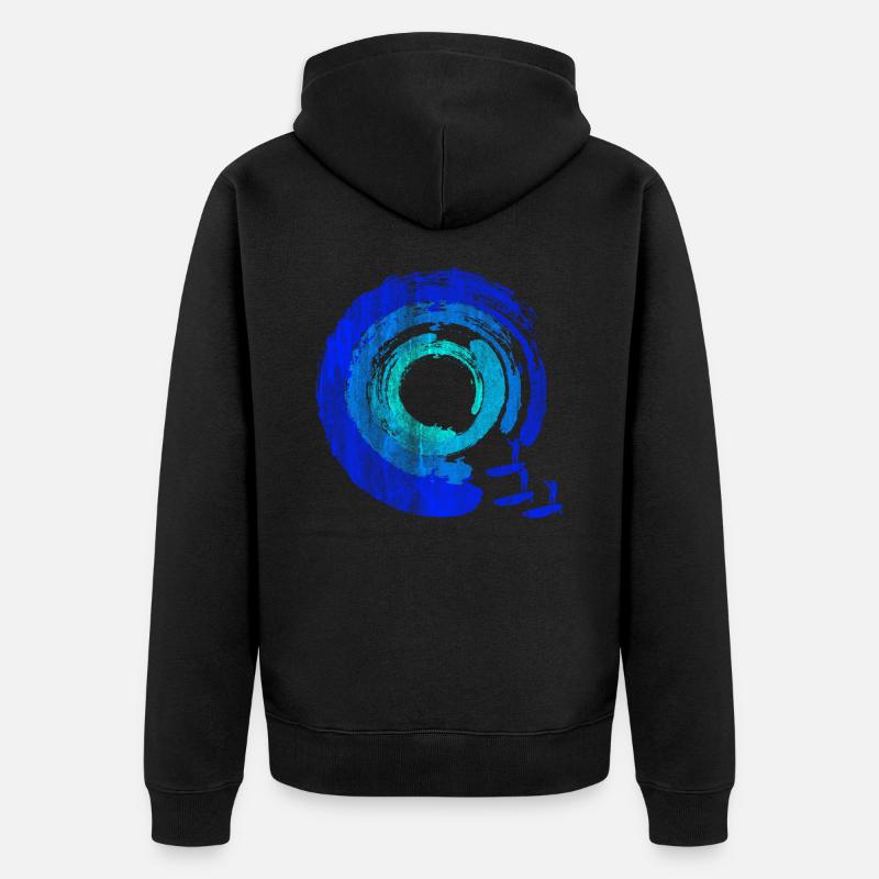 SUP - Veste à capuche bio Premium Unisexe - noir