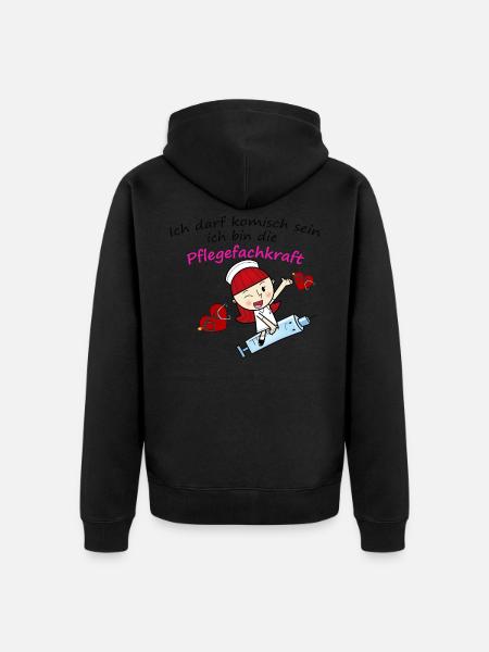 nurse - Unisex Premium Organic Zip Hoodie -