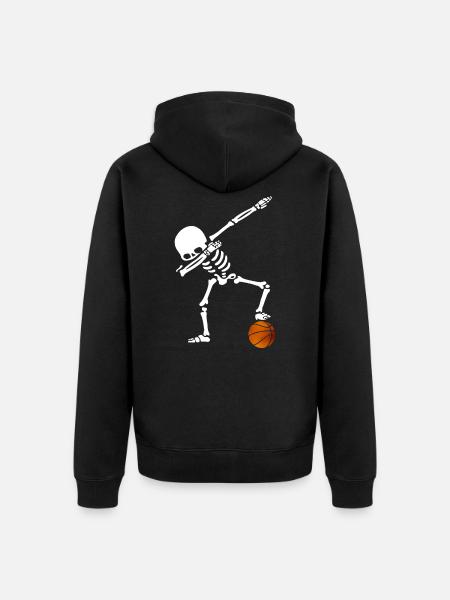basket-ball - Veste à capuche bio Premium Unisexe - noir