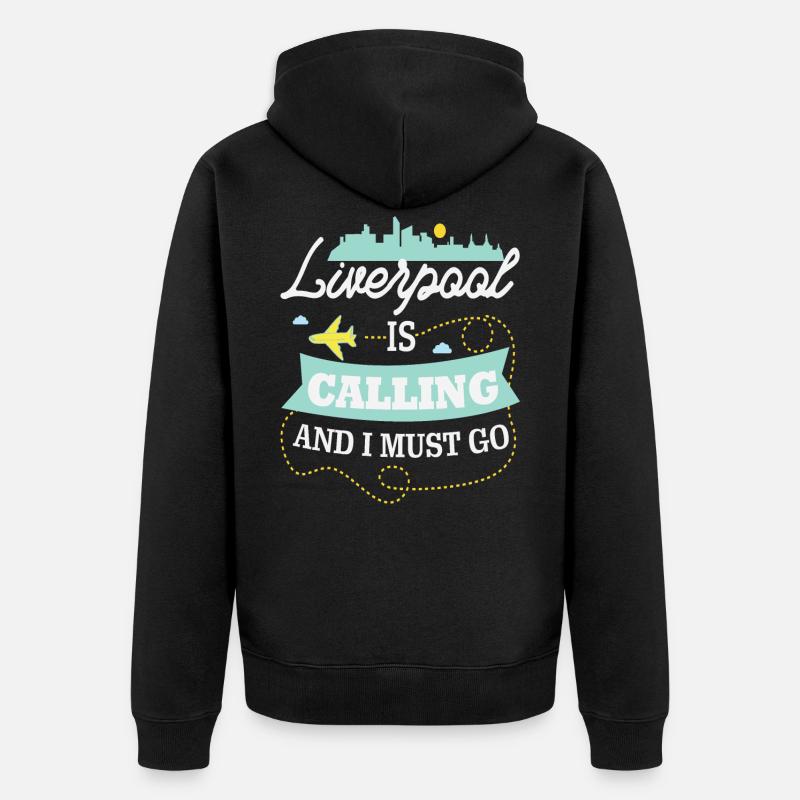 Liverpool - Veste à capuche bio Premium Unisexe - noir