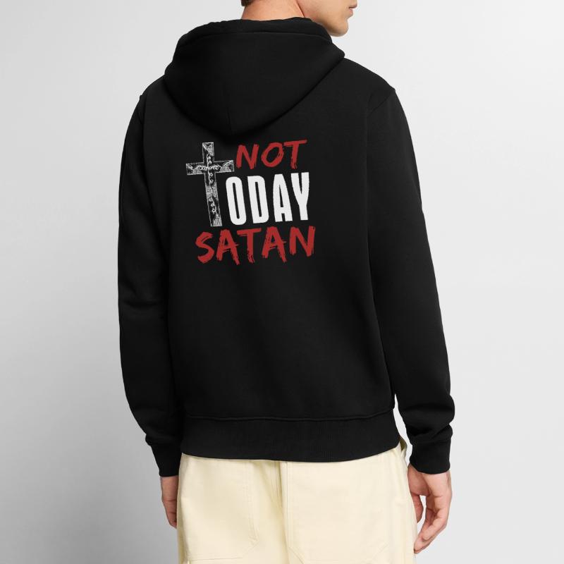 devil Unisex Premium Organic Zip Hoodie