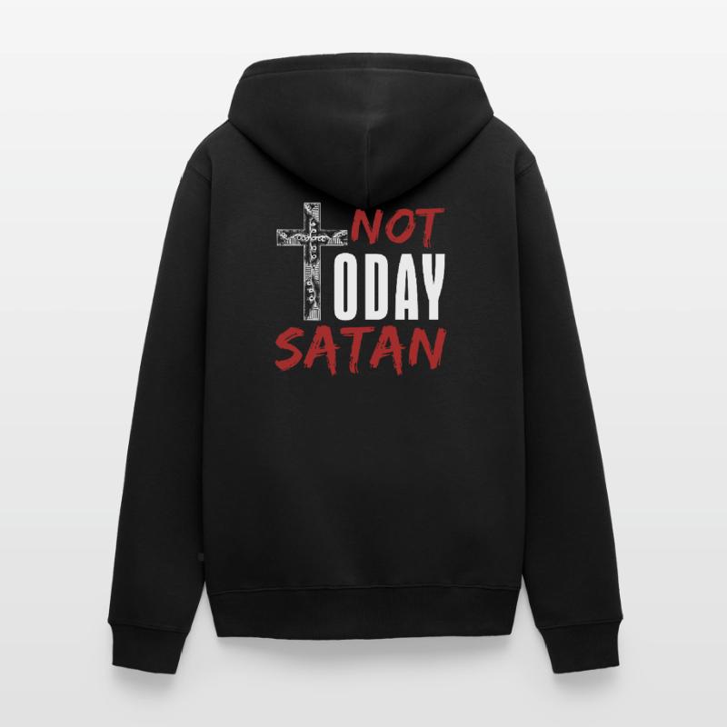 devil Unisex Premium Organic Zip Hoodie