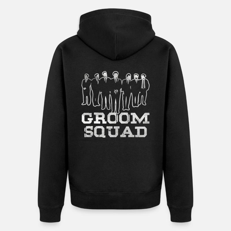 célibataire - Veste à capuche bio Premium Unisexe - noir