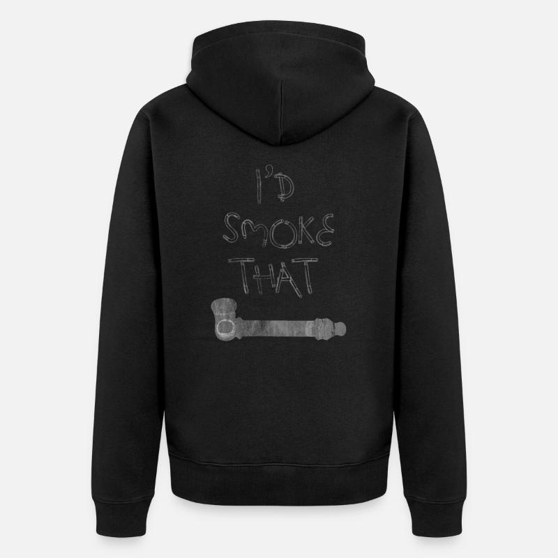 Coup de sifflet - Veste à capuche bio Premium Unisexe - noir