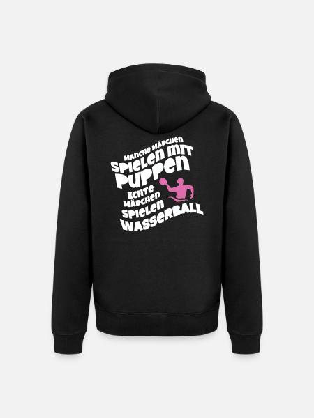 Water polo - Unisex Premium Organic Zip Hoodie - black