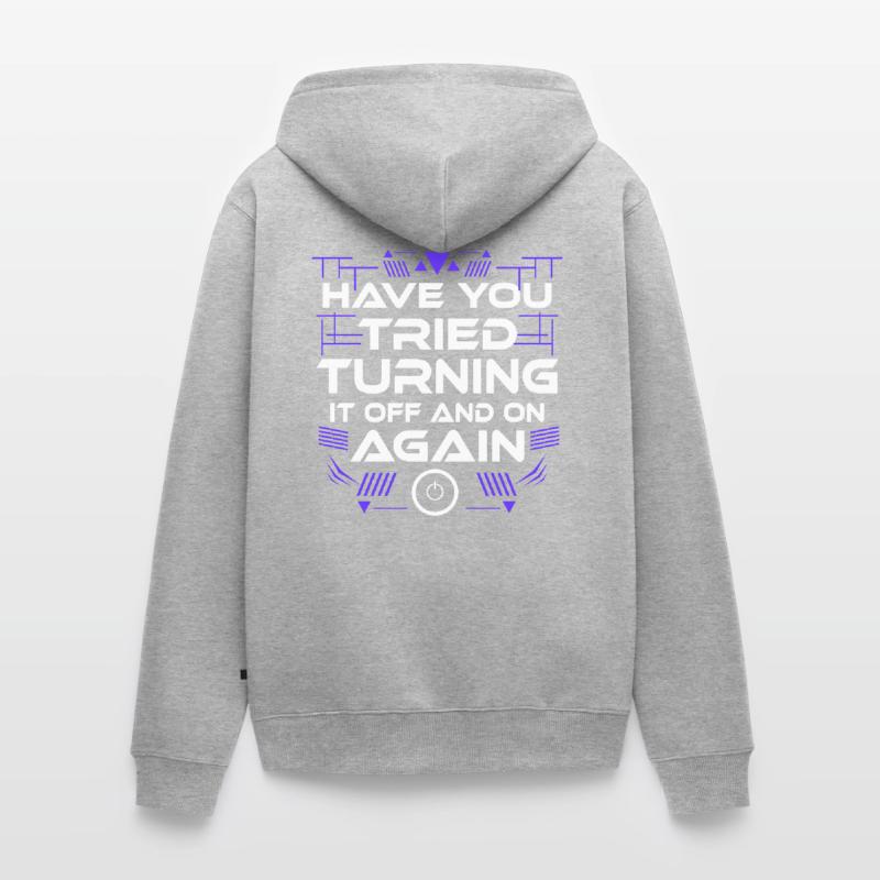Computer Science Computer Scientist Funny Gift Math It I Unisex Premium Organic Zip Hoodie