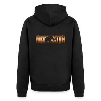 Mammut - Unisex Premium Bio Zip Hoodie - Schwarz - Hinten - Nico (187cm)