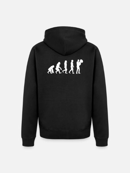 Tuba - Veste à capuche bio Premium Unisexe - noir