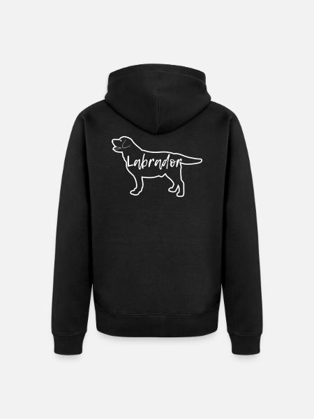 Labrador - Veste à capuche bio Premium Unisexe - noir