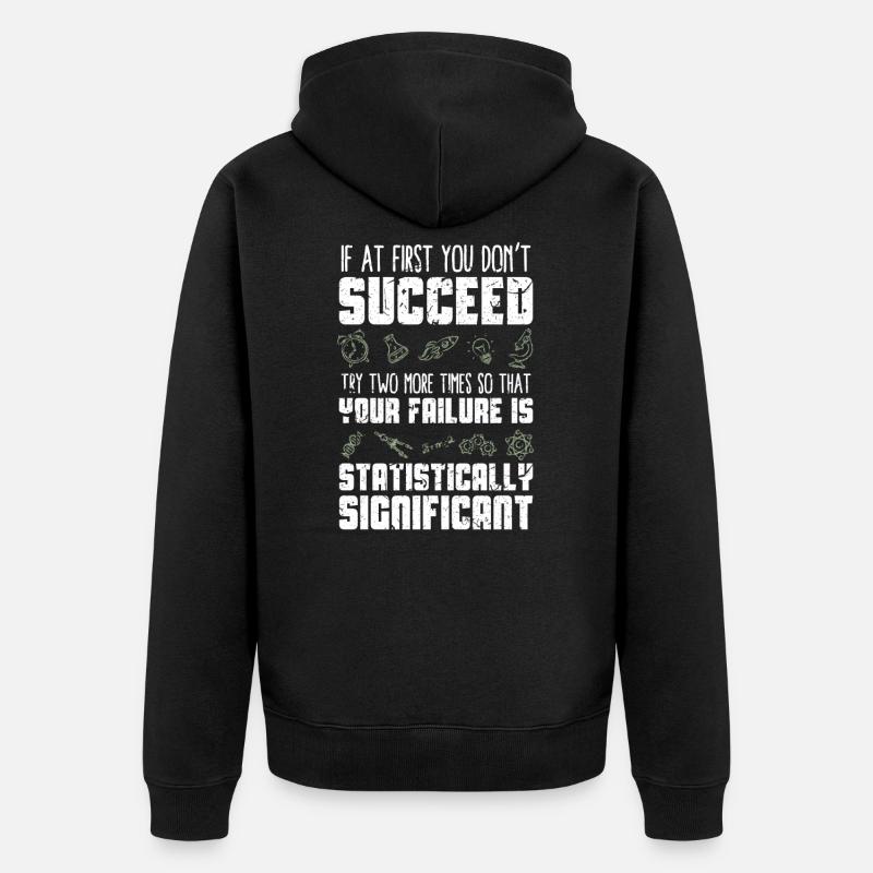 Science - Veste à capuche bio Premium Unisexe - noir