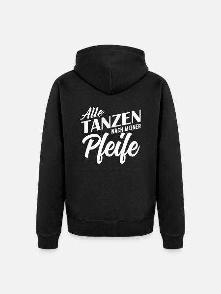 arbitre - Veste à capuche bio Premium Unisexe - noir