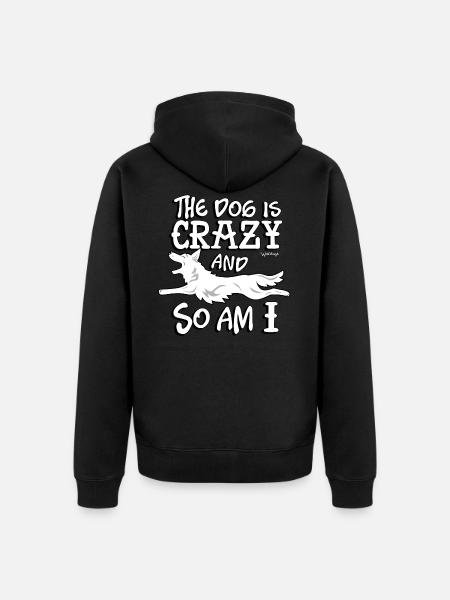 whiteshepcrazy - Veste à capuche bio Premium Unisexe - noir