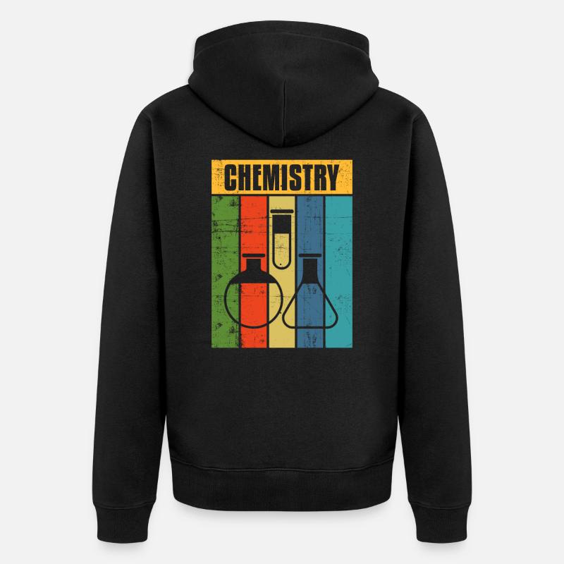 chimie - Veste à capuche bio Premium Unisexe - noir