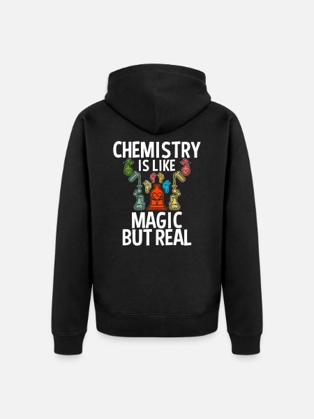 chimie - Veste à capuche bio Premium Unisexe - noir