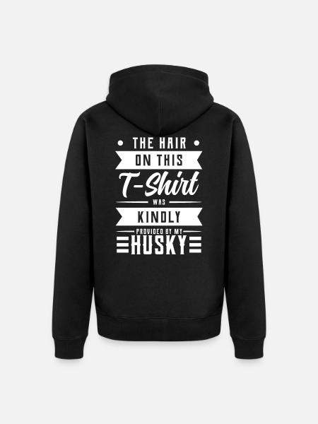 Husky - Veste à capuche bio Premium Unisexe - noir