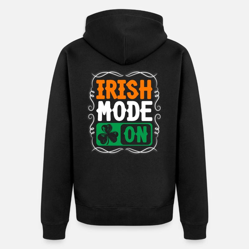 Enfants d'Irlande - Veste à capuche bio Premium Unisexe - noir