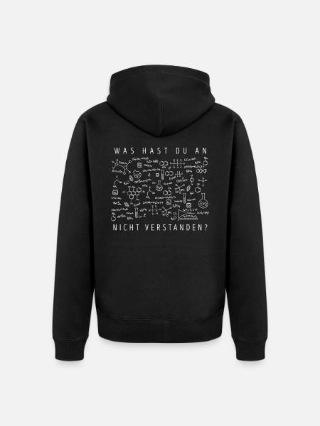 chimie - Veste à capuche bio Premium Unisexe - noir