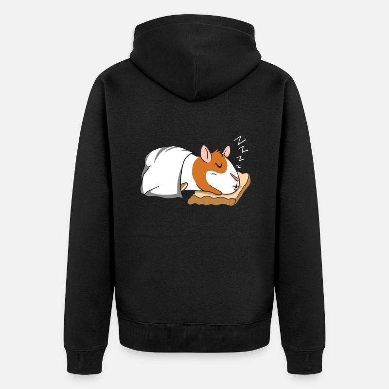 Cochon d'Inde - Veste à capuche bio Premium Unisexe - noir