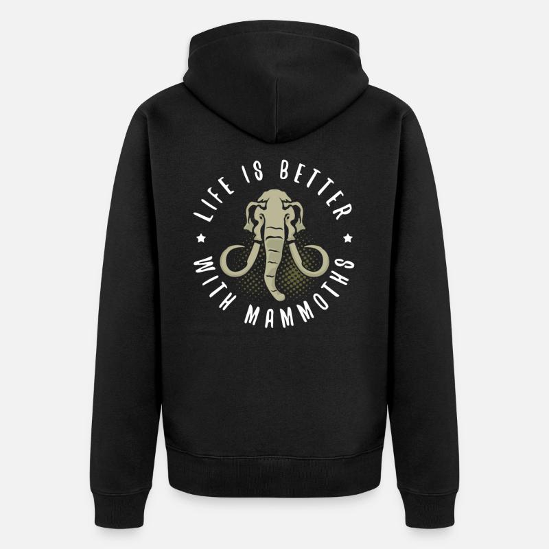 Mammut - Unisex Premium Bio Zip Hoodie - Schwarz