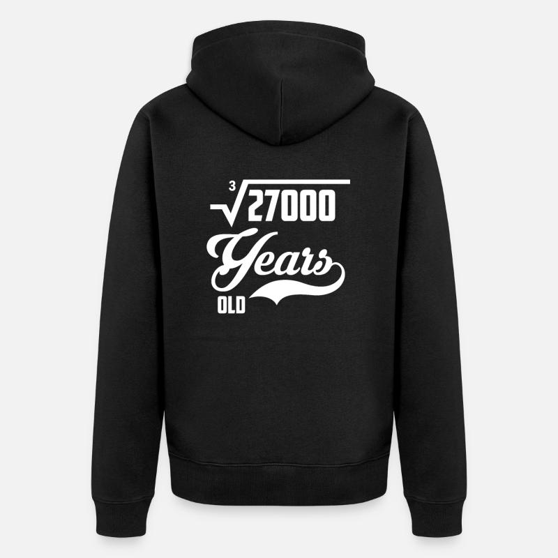 30e anniversaire - Veste à capuche bio Premium Unisexe - noir