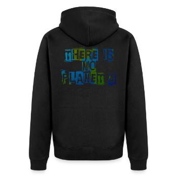 There Is No Planet B - Veste à capuche bio Premium Unisexe - noir - Dos - Nico (187cm)