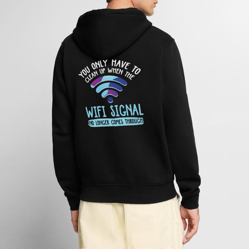 Computer scientist Programmer Computer Computer Unisex Premium Organic Zip Hoodie