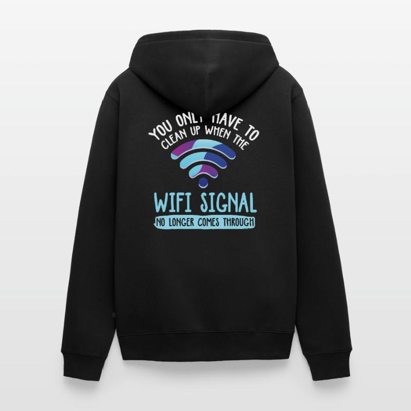 Computer scientist Programmer Computer Computer Unisex Premium Organic Zip Hoodie