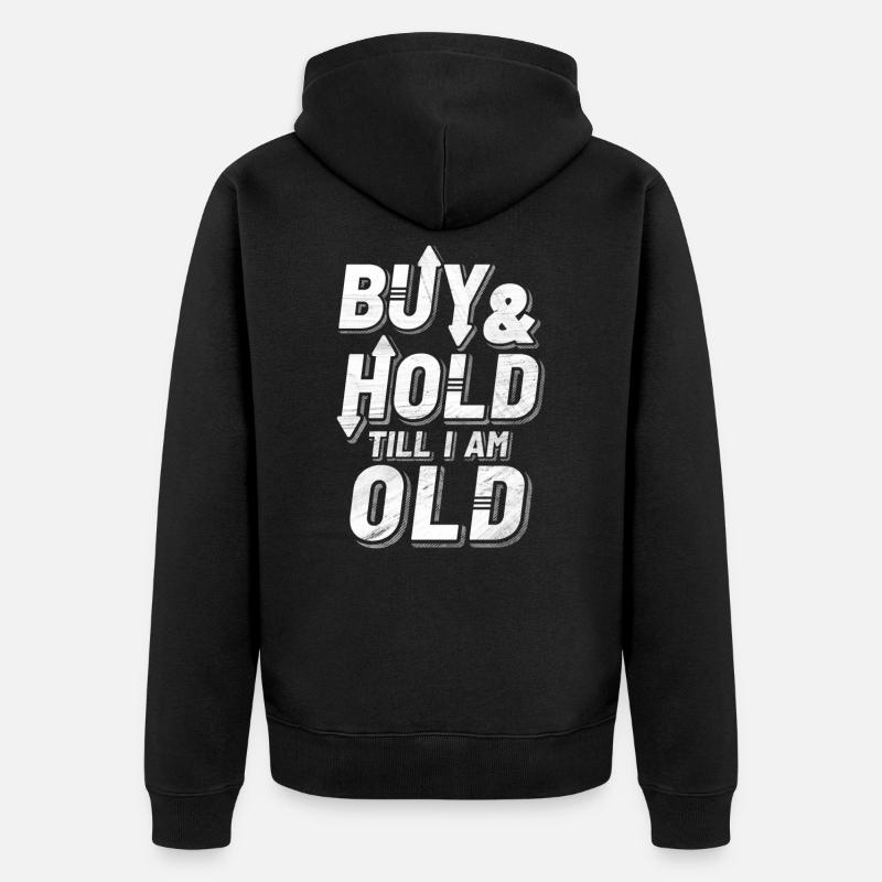 Actions - Veste à capuche bio Premium Unisexe - noir