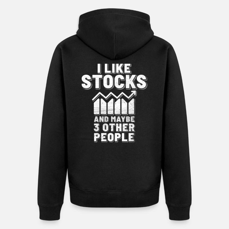 Actions - Veste à capuche bio Premium Unisexe - noir