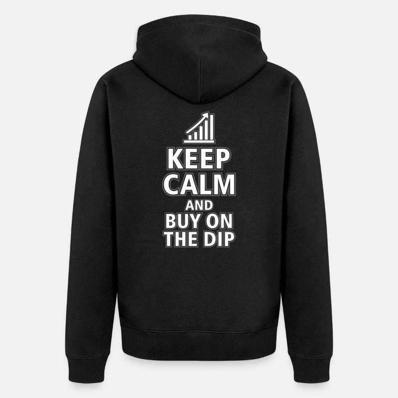 Actions - Veste à capuche bio Premium Unisexe - noir