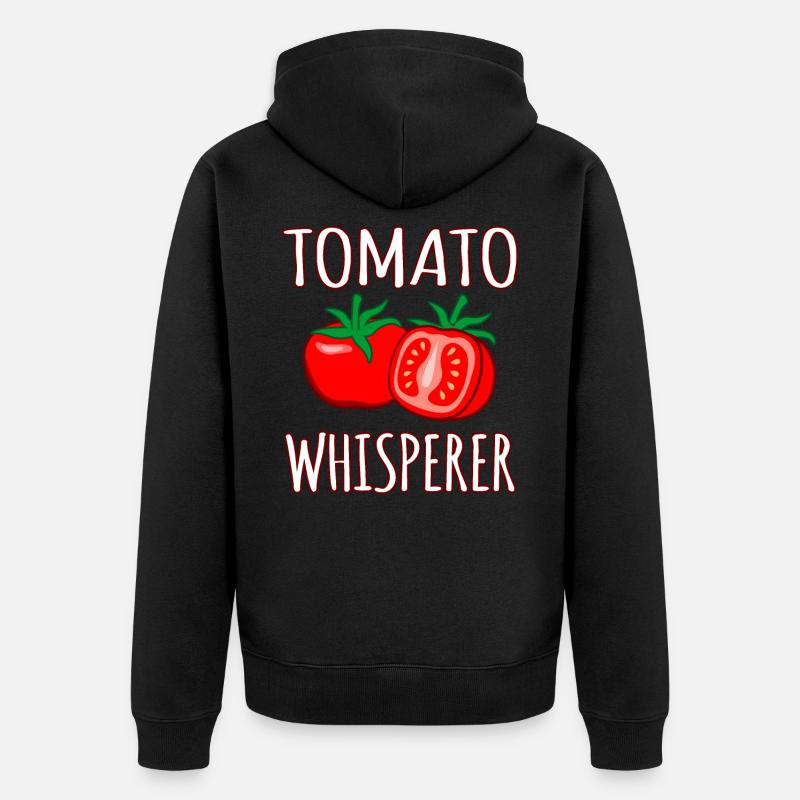 Tomate - Veste à capuche bio Premium Unisexe - noir