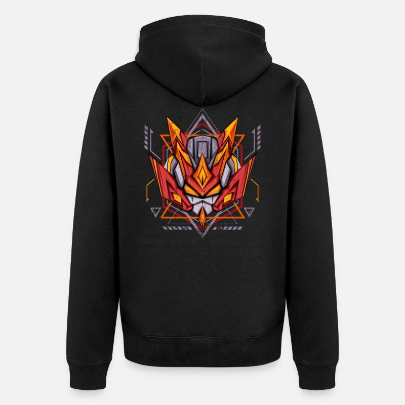 Anime - Veste à capuche bio Premium Unisexe - noir