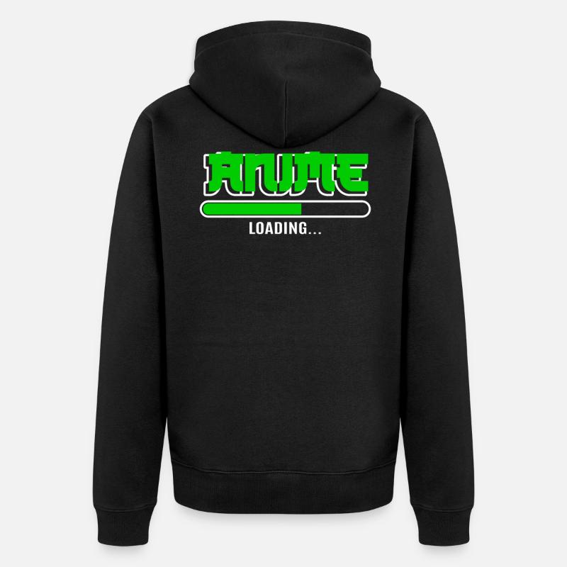 Anime - Veste à capuche bio Premium Unisexe - noir