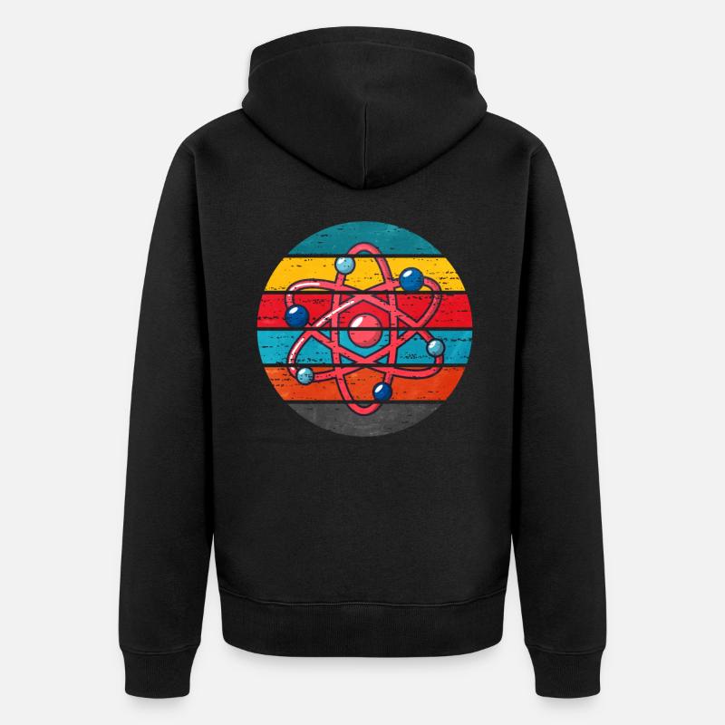 Science - Veste à capuche bio Premium Unisexe - noir