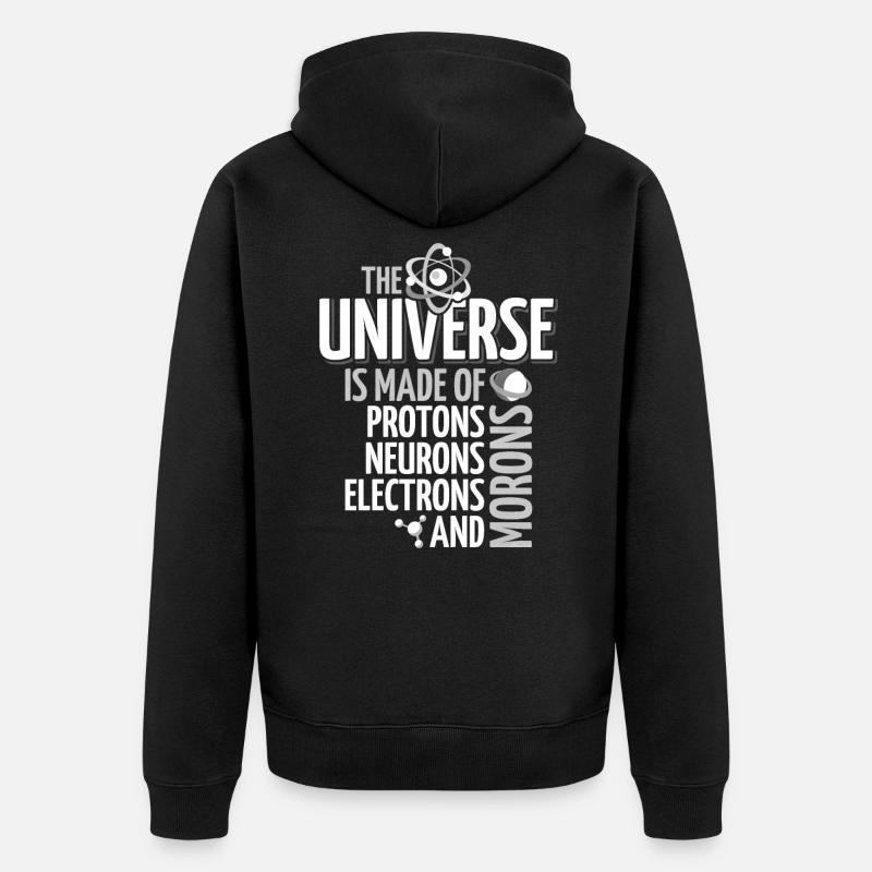 Science - Veste à capuche bio Premium Unisexe - noir