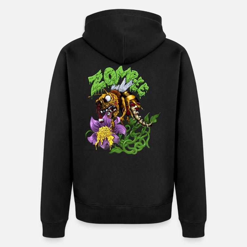 Zombee - Veste à capuche bio Premium Unisexe - noir