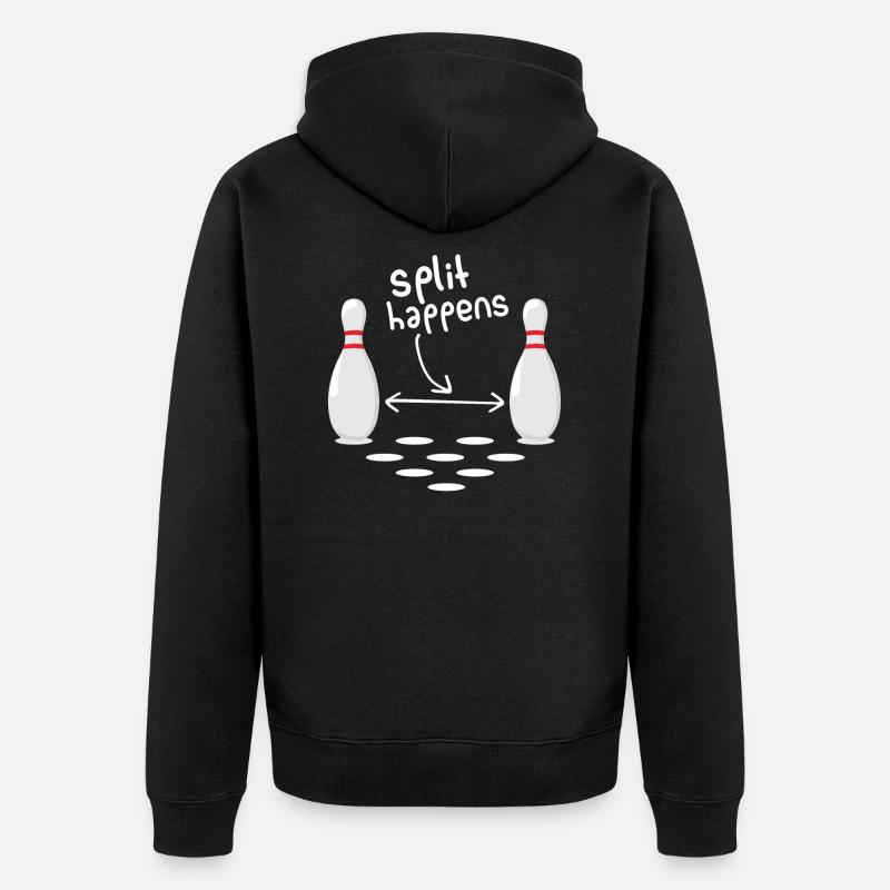 arrive de Split - Veste à capuche bio Premium Unisexe - noir