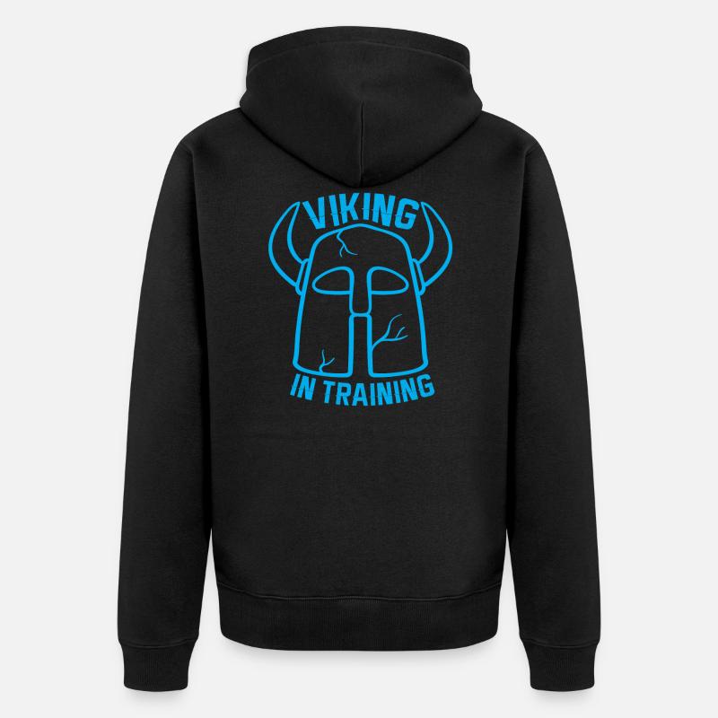 viking - Veste à capuche bio Premium Unisexe - noir