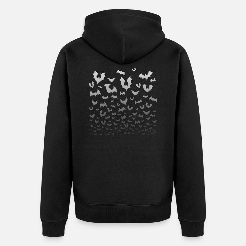 gothique - Veste à capuche bio Premium Unisexe - noir