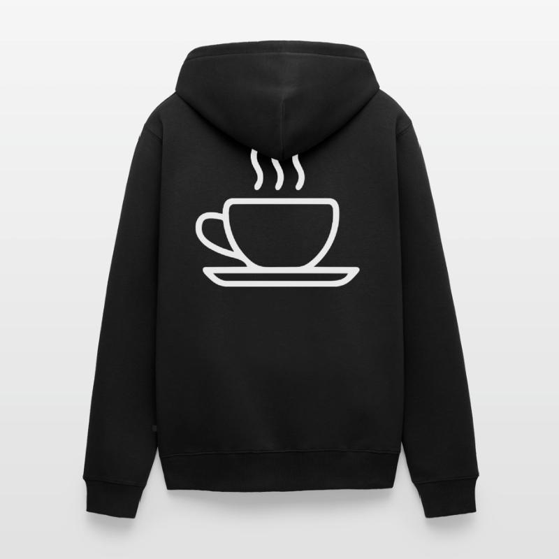 Tee- Kaffeetasse Unisex Premium Bio Zip Hoodie