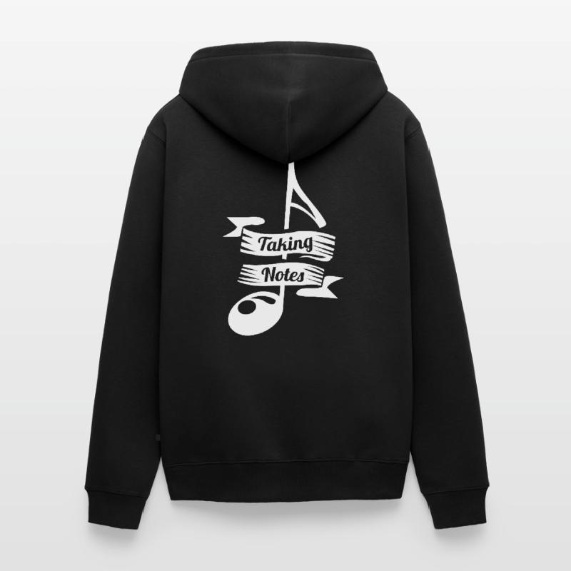 Wordplay Taking Notes Notes Carrying Gift Unisex Premium Organic Zip Hoodie