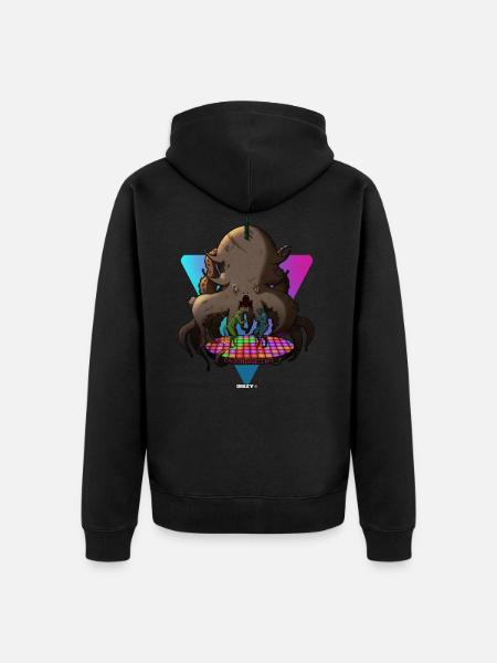 Arkham Pen & Paper Tischrollenspiel Tentakel - Unisex Premium Organic Zip Hoodie - black
