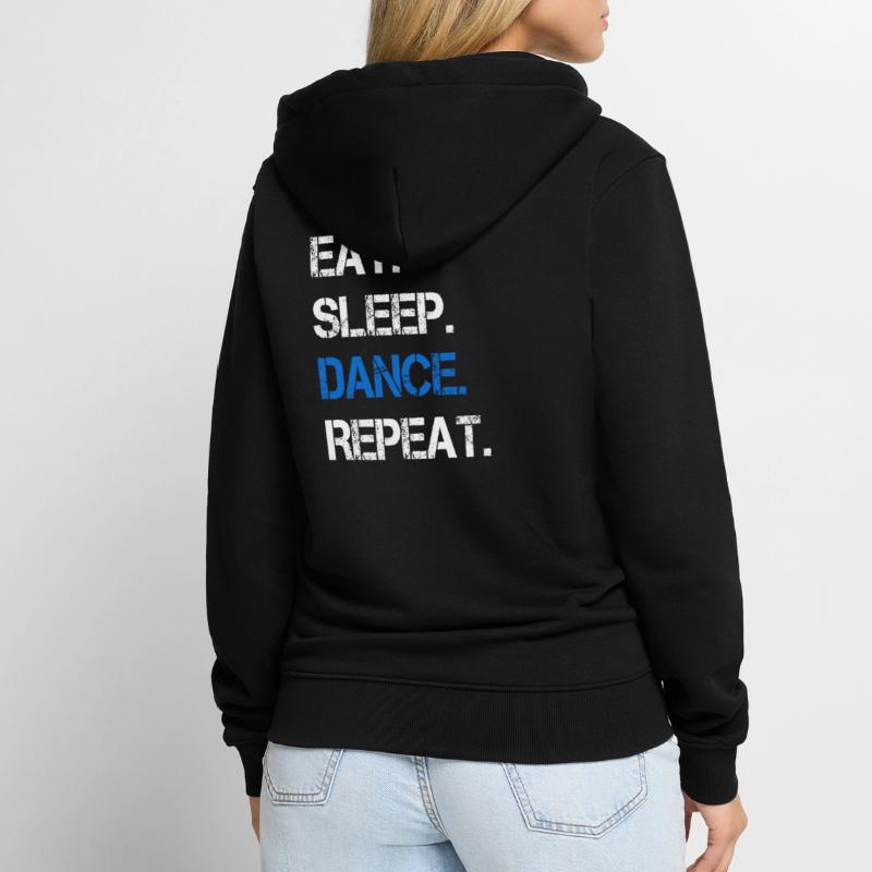 Danse danse danse danseuse Veste à capuche bio Premium Unisexe