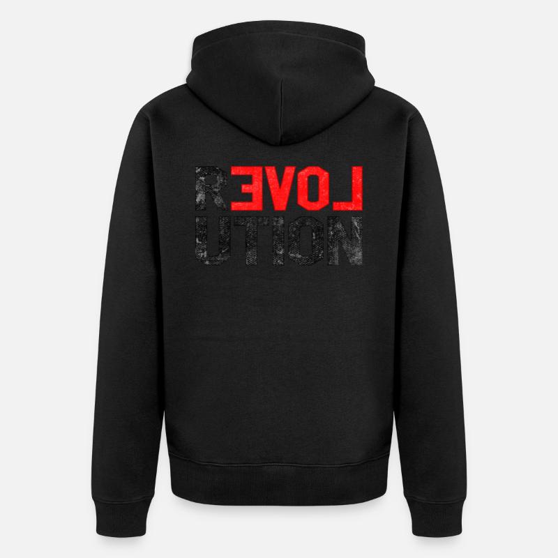 Révolution - Veste à capuche bio Premium Unisexe - undefined