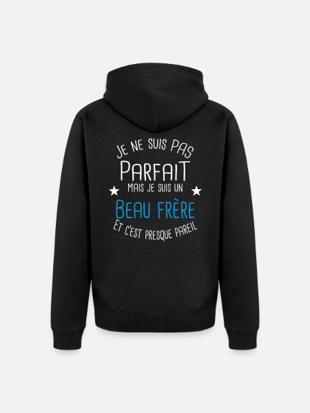 Beau frère - Veste à capuche bio Premium Unisexe - noir