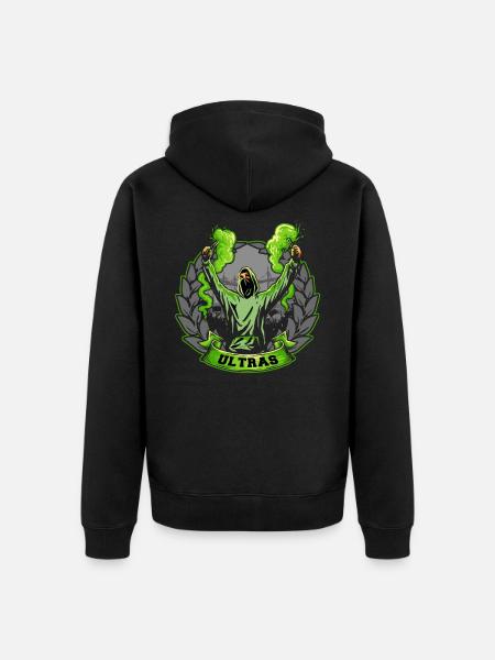 Ultras - Veste à capuche bio Premium Unisexe - noir