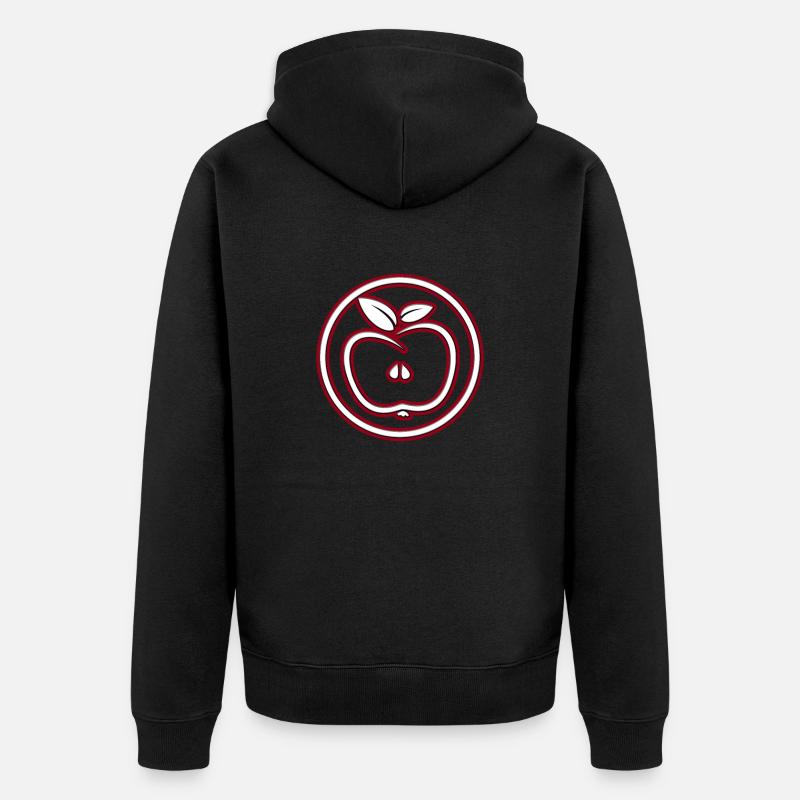 Pomme - pomme - Veste à capuche bio Premium Unisexe - noir