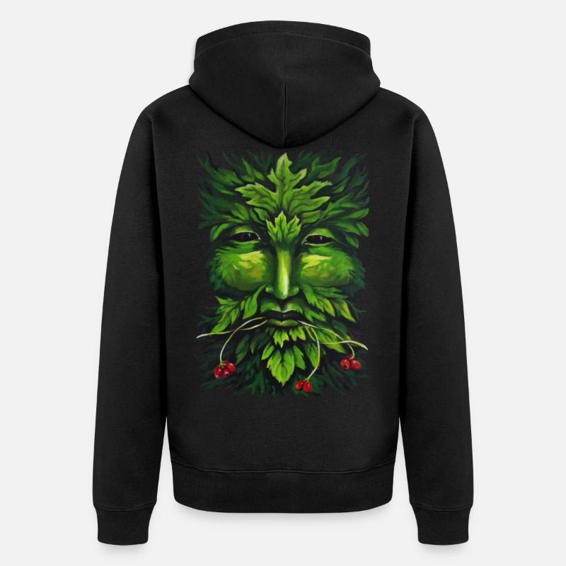 Le conseil forestier - Veste à capuche bio Premium Unisexe - noir