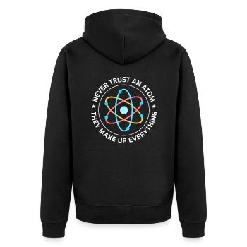 Science - Veste à capuche bio Premium Unisexe - noir - Dos - Nico (187cm)